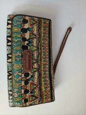Sakroots Artist Circle Wristlet/Wallet